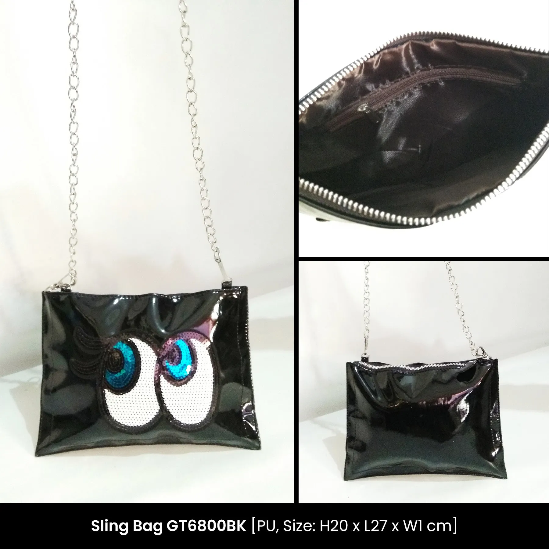 Eyes Sling Bag
