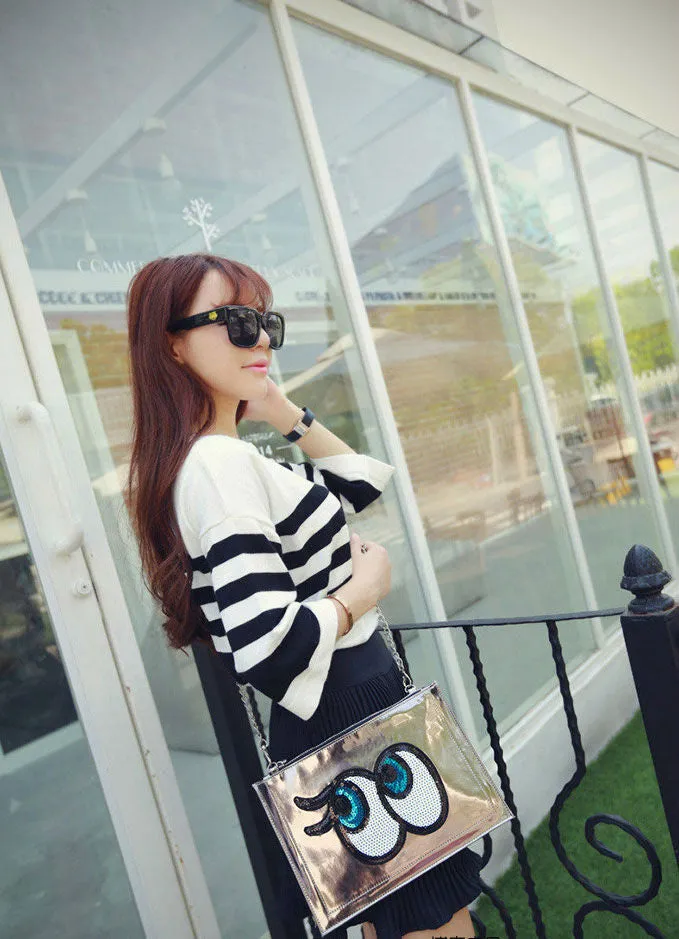Eyes Sling Bag