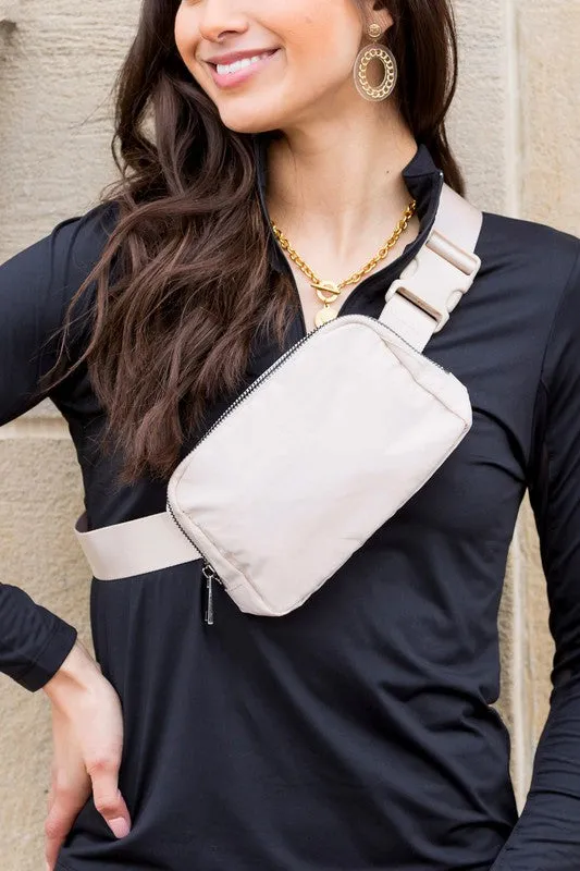 Lulu Nylon Belt Bag