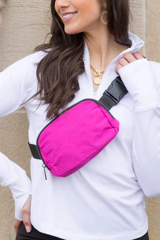 Lulu Nylon Belt Bag