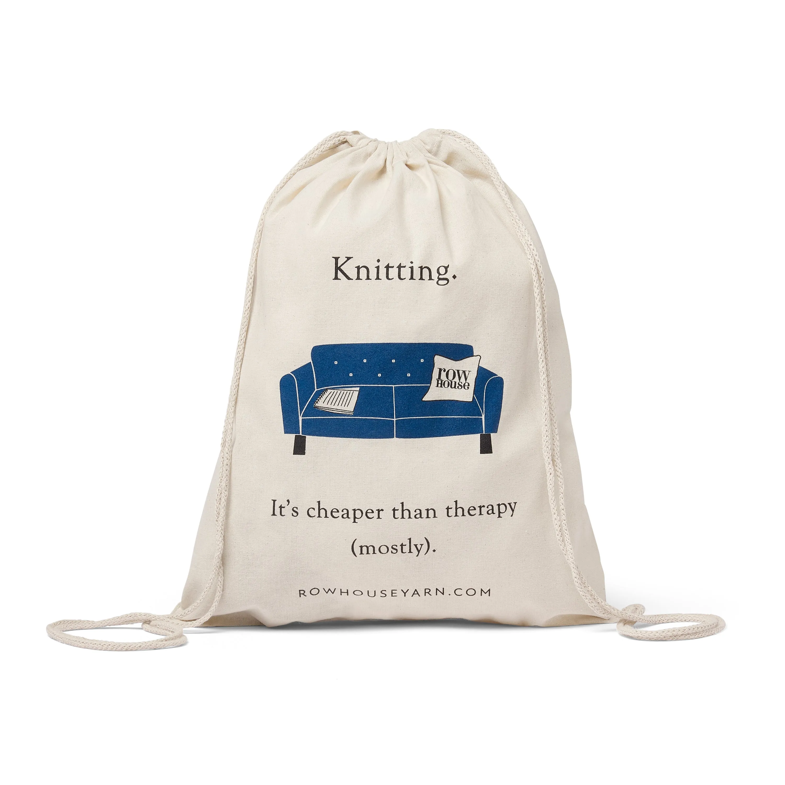 "Cheaper than therapy" Project Bag