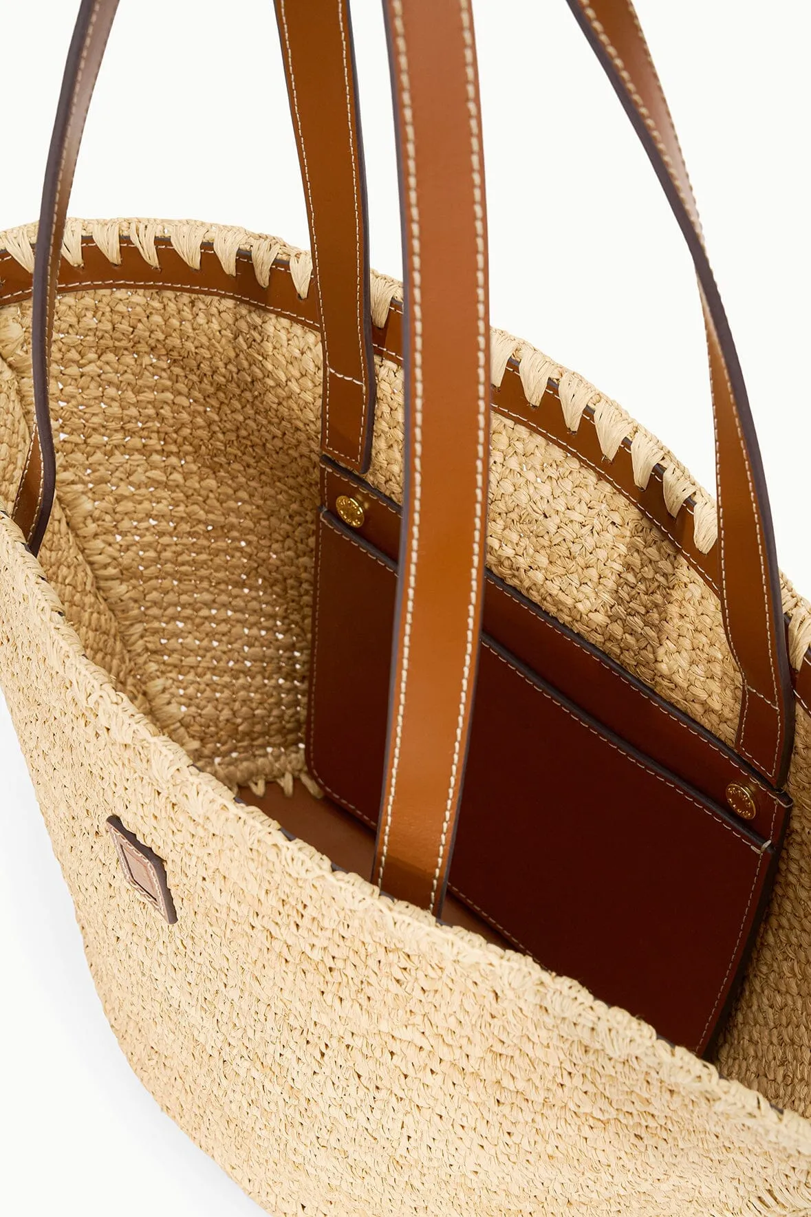 Staud Vista Tote in Natural/Tan