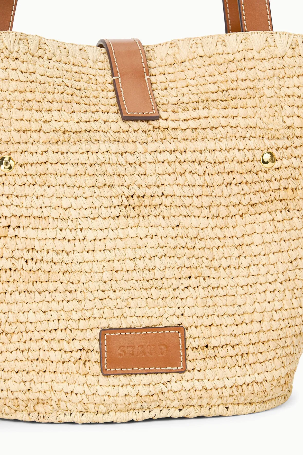 Staud Vista Tote in Natural/Tan